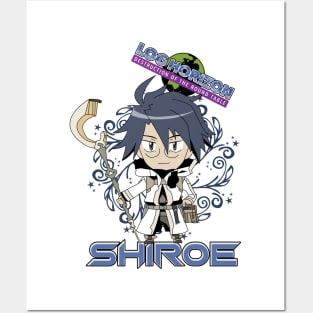 Log Horizon Cute Chibi Shiroe Posters and Art